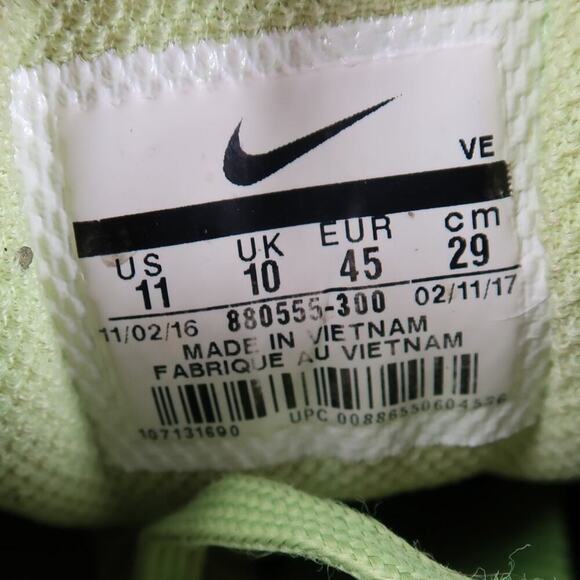 Nike Shoes Mens 11 Athletic Trainer Zoom Pegasus 34 Running Sneaker Active Sport - Picture 7 of 13